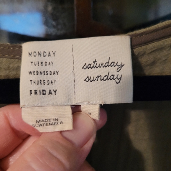 Saturday Sunday Anthropolgie tiered gauzy mini dress - S. Y84 - Picture 4 of 8